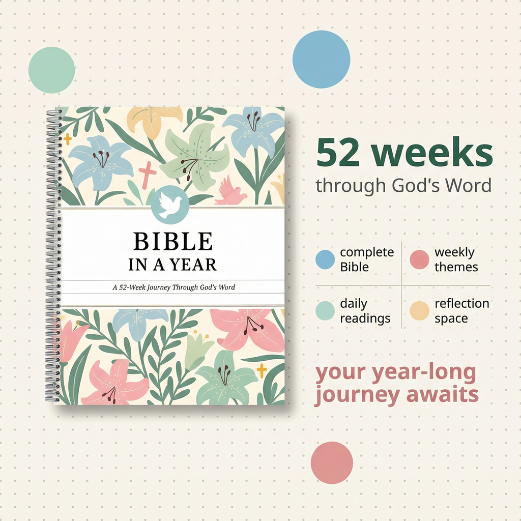 Bible In A Year: 52-Week Study (New Store)