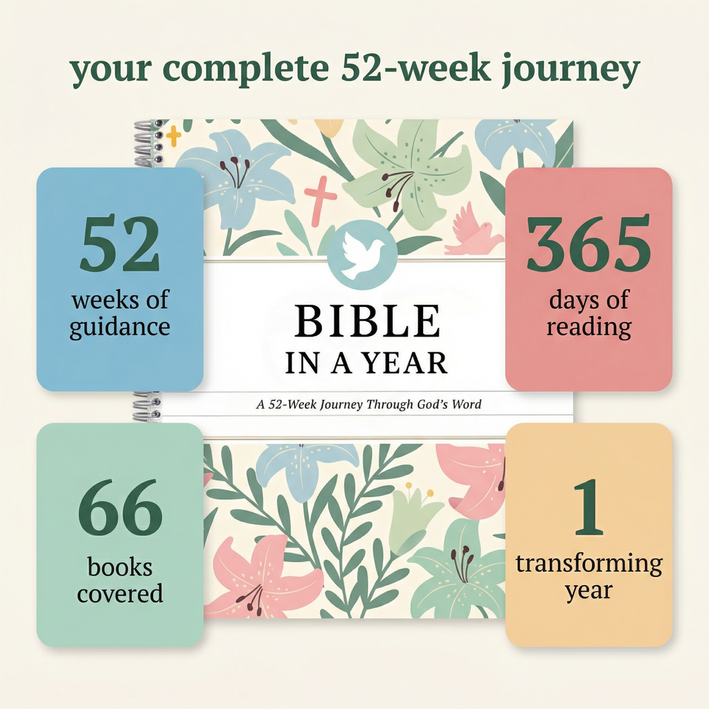 Bible In A Year: 52-Week Study (New Store)